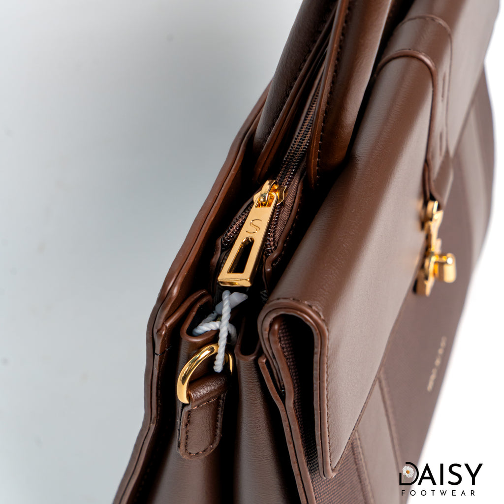 COFFEE WOMEN FORMAL HAND BAG BG7052