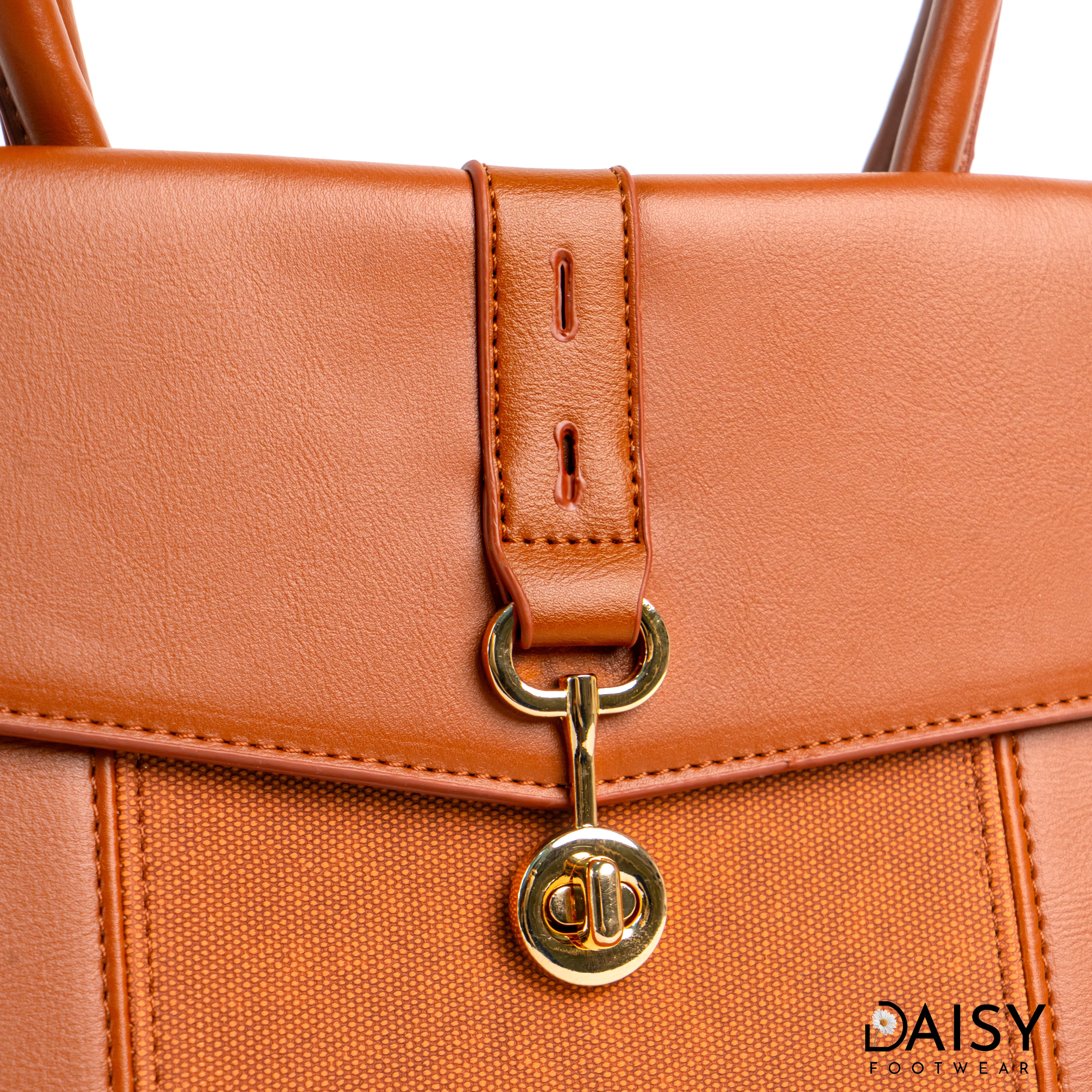 BROWN WOMEN FORMAL HAND BAG BG7052