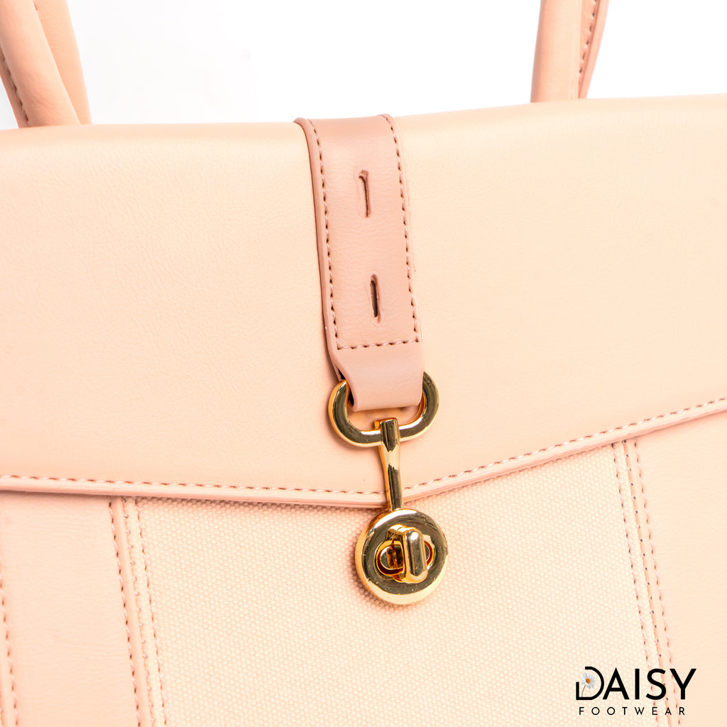 PINK WOMEN FORMAL HAND BAG BG7052