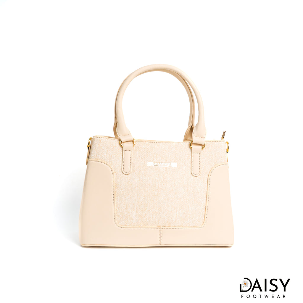 BEIGE WOMEN FORMAL HAND BAG BG1163