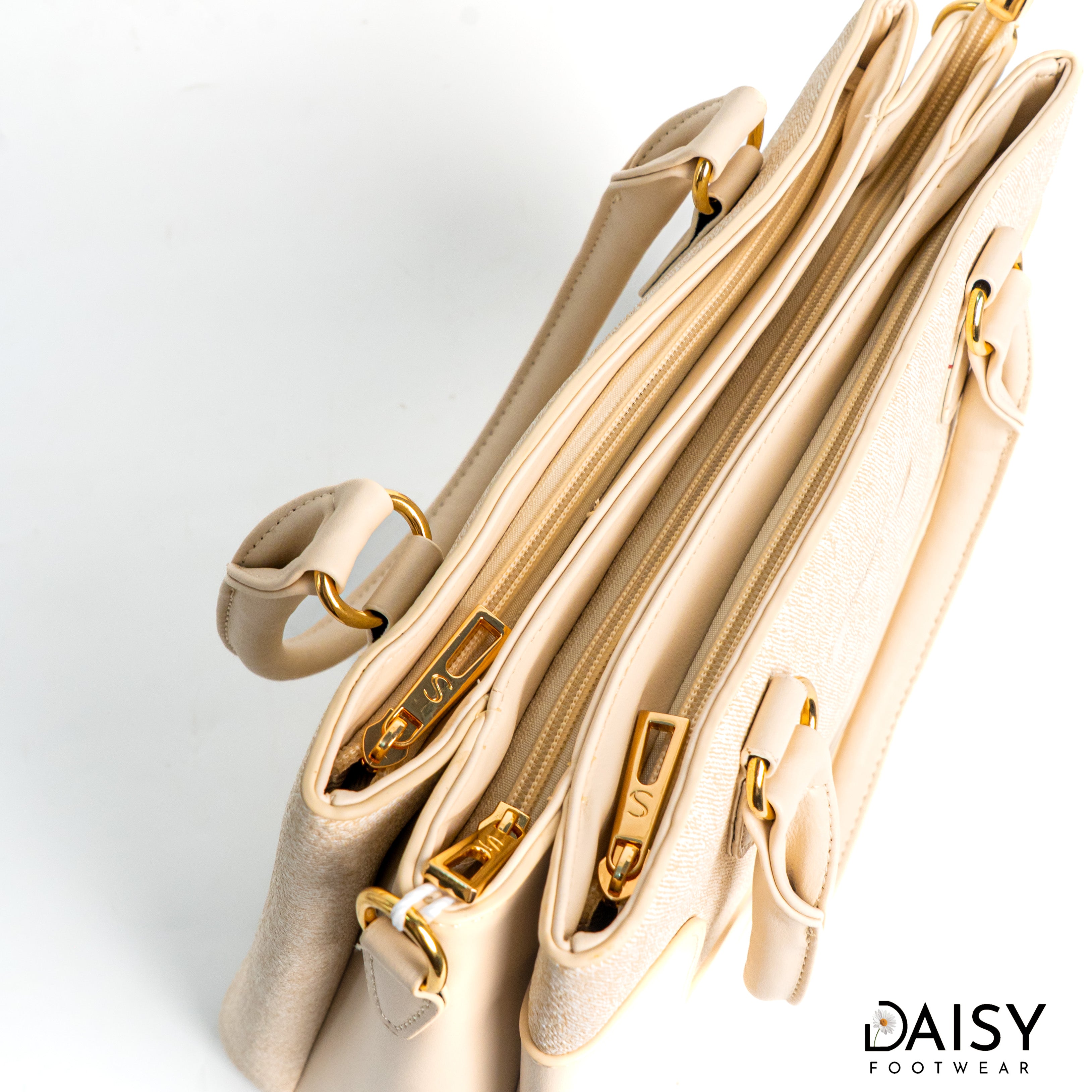 BEIGE WOMEN FORMAL HAND BAG BG1163