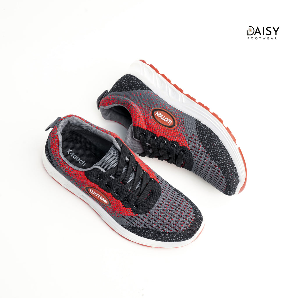 PulseKnit Runner – Red