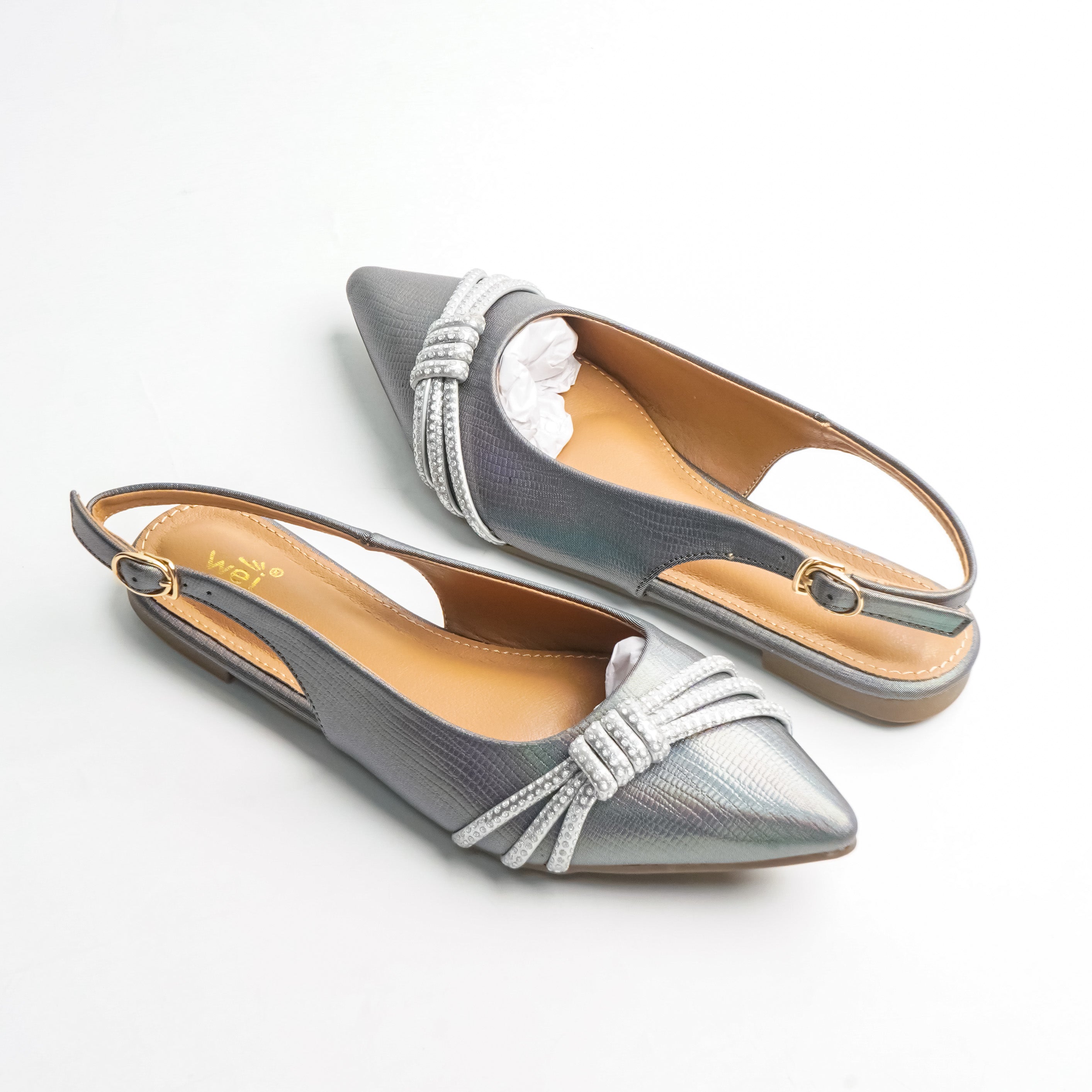 Serene Slingback Silver