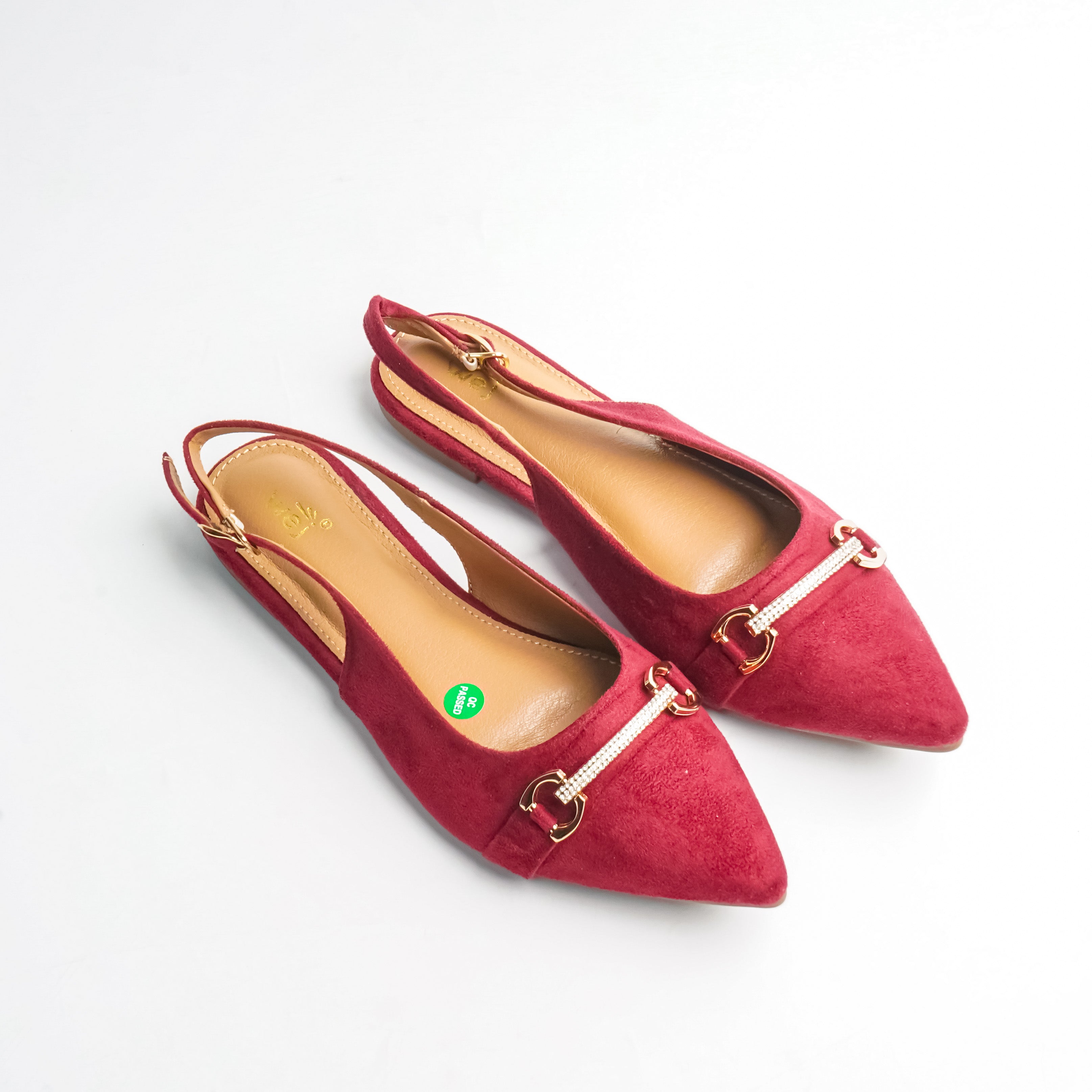 Elegant Slingback Red