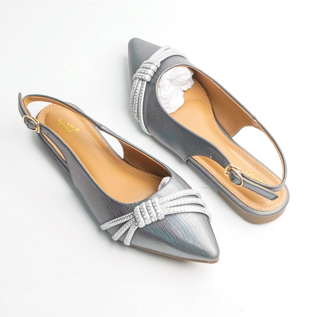 Serene Slingback Silver