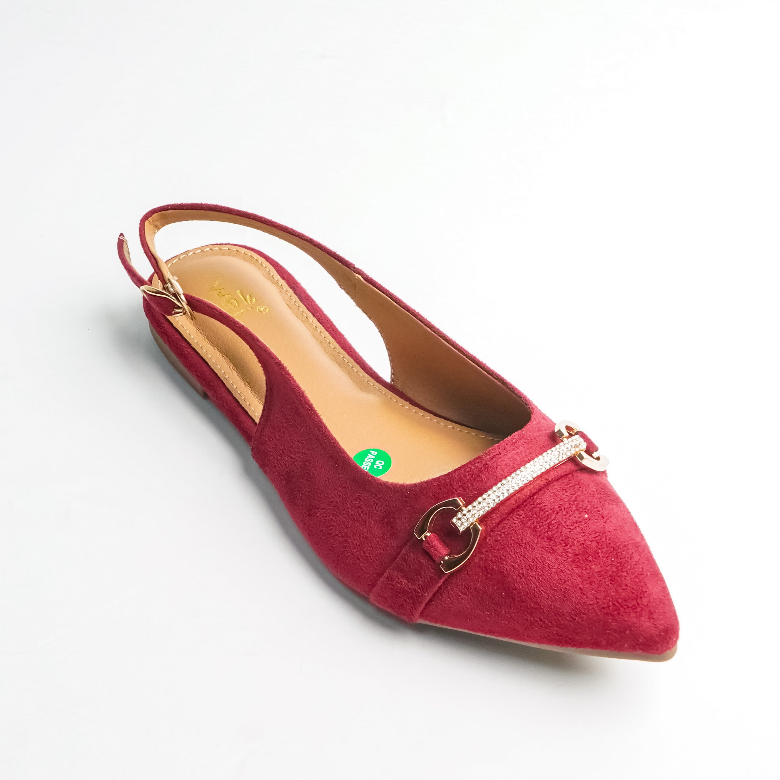 Elegant Slingback Red