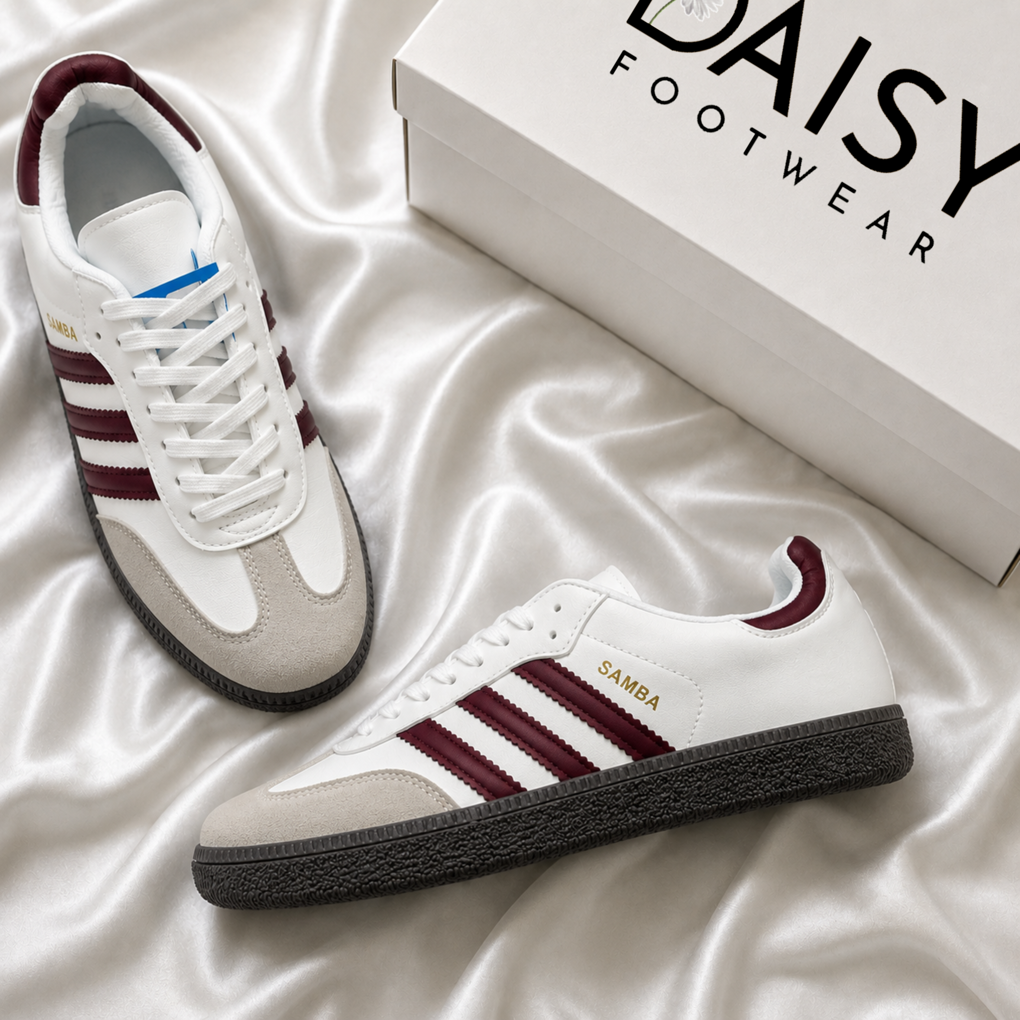 Retro Street Maroon