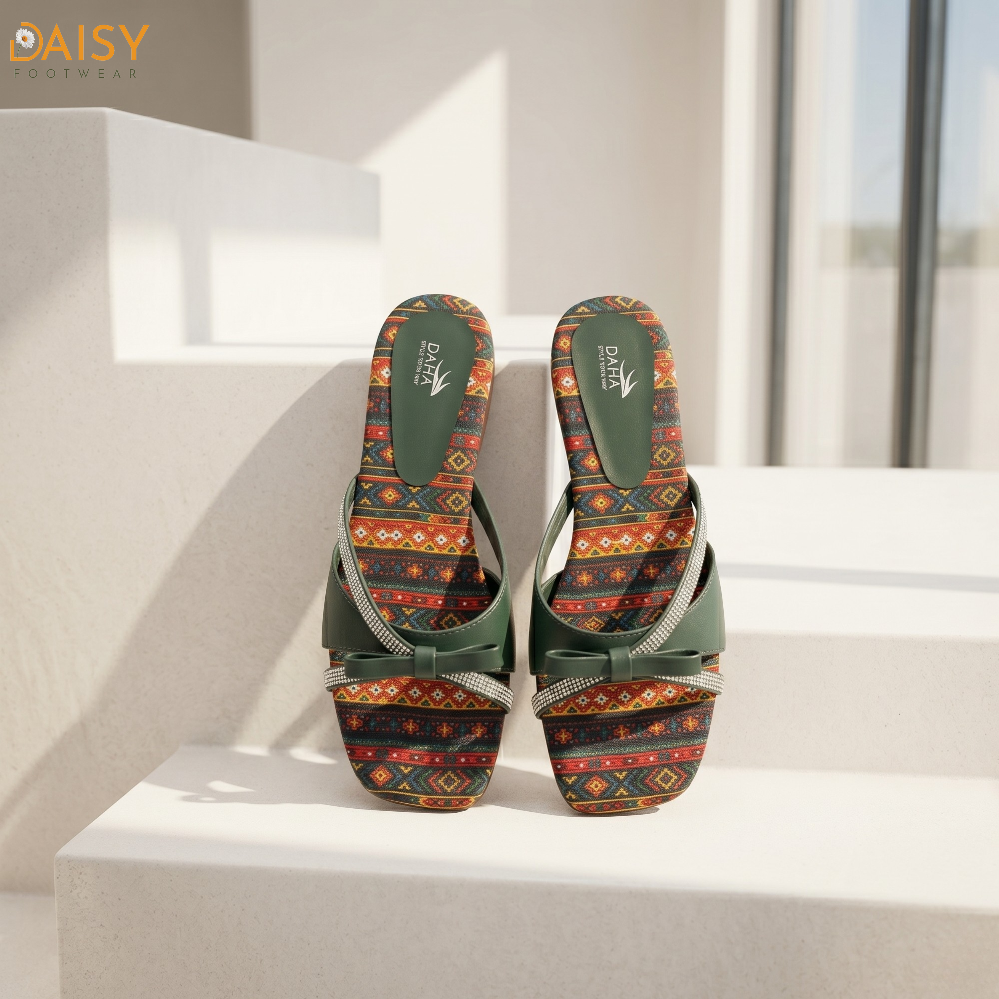 Ethnic Bow Green