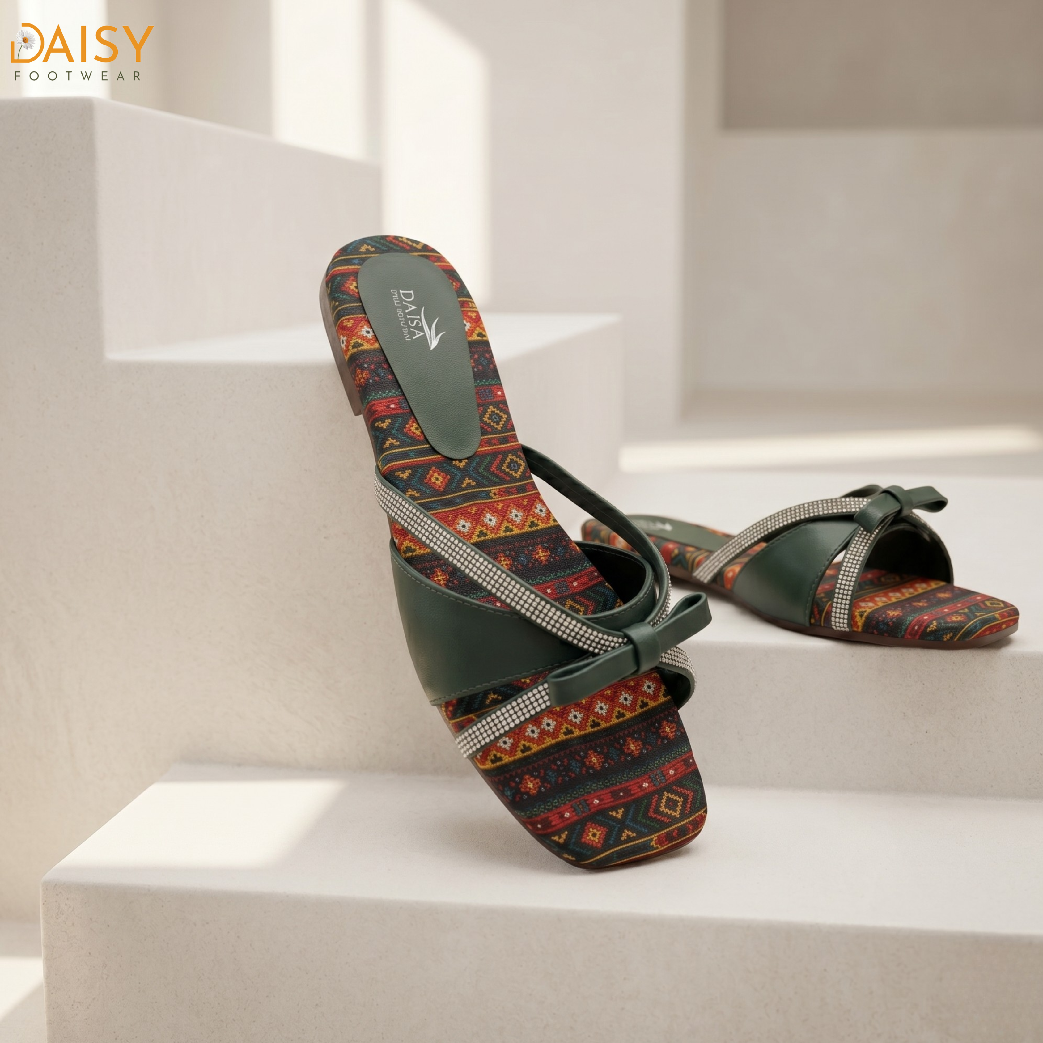 Ethnic Bow Green