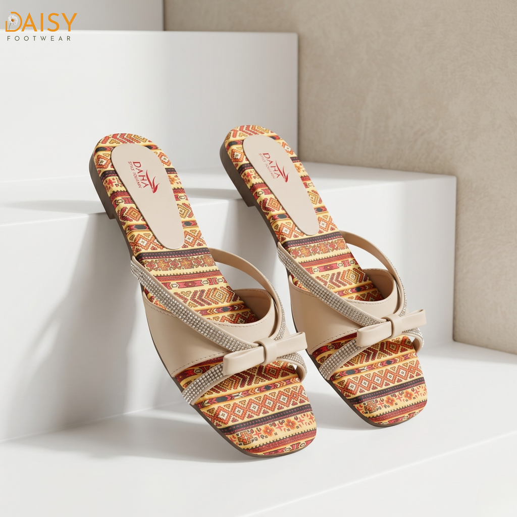 Ethnic Bow Pink