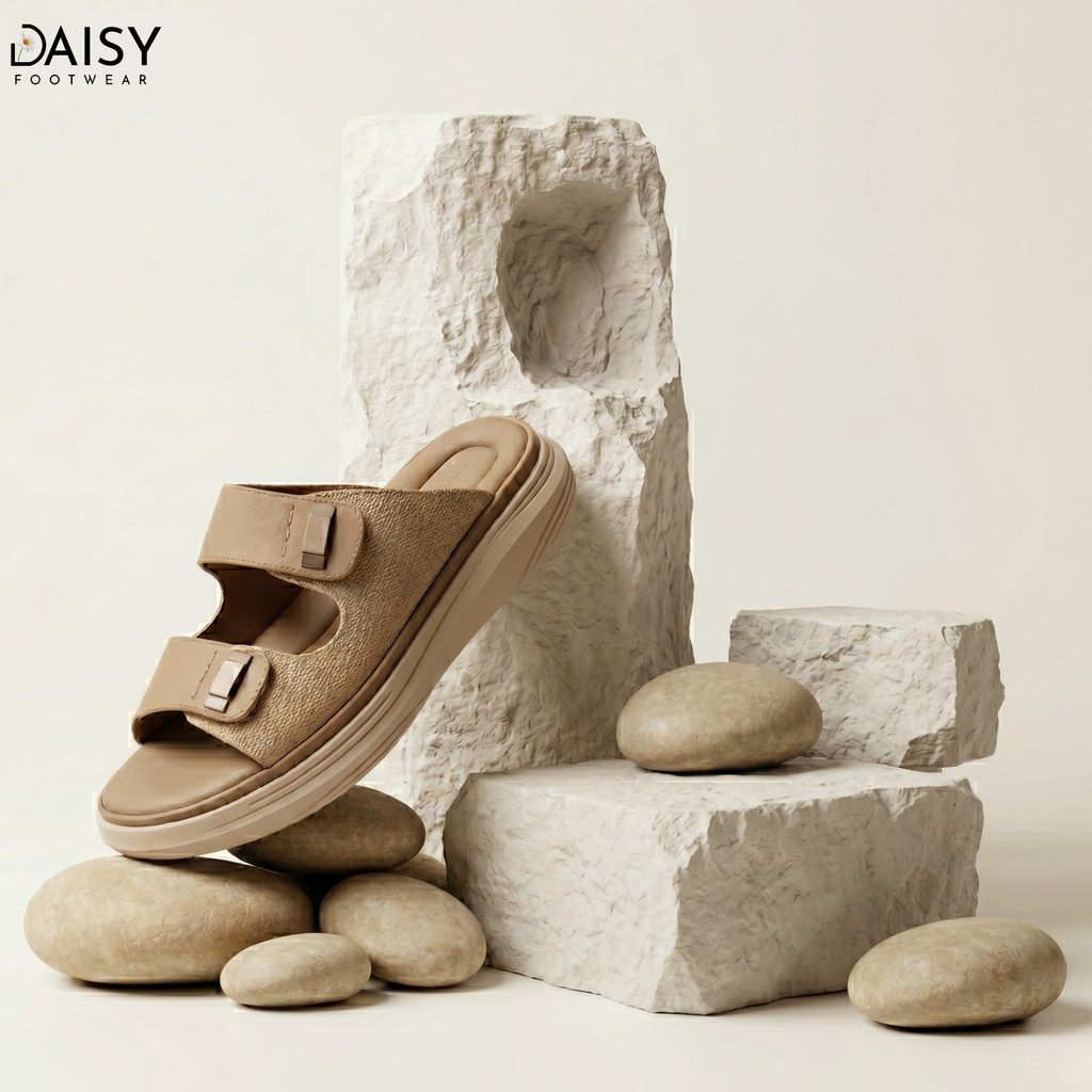 Cloud Buckle Beige