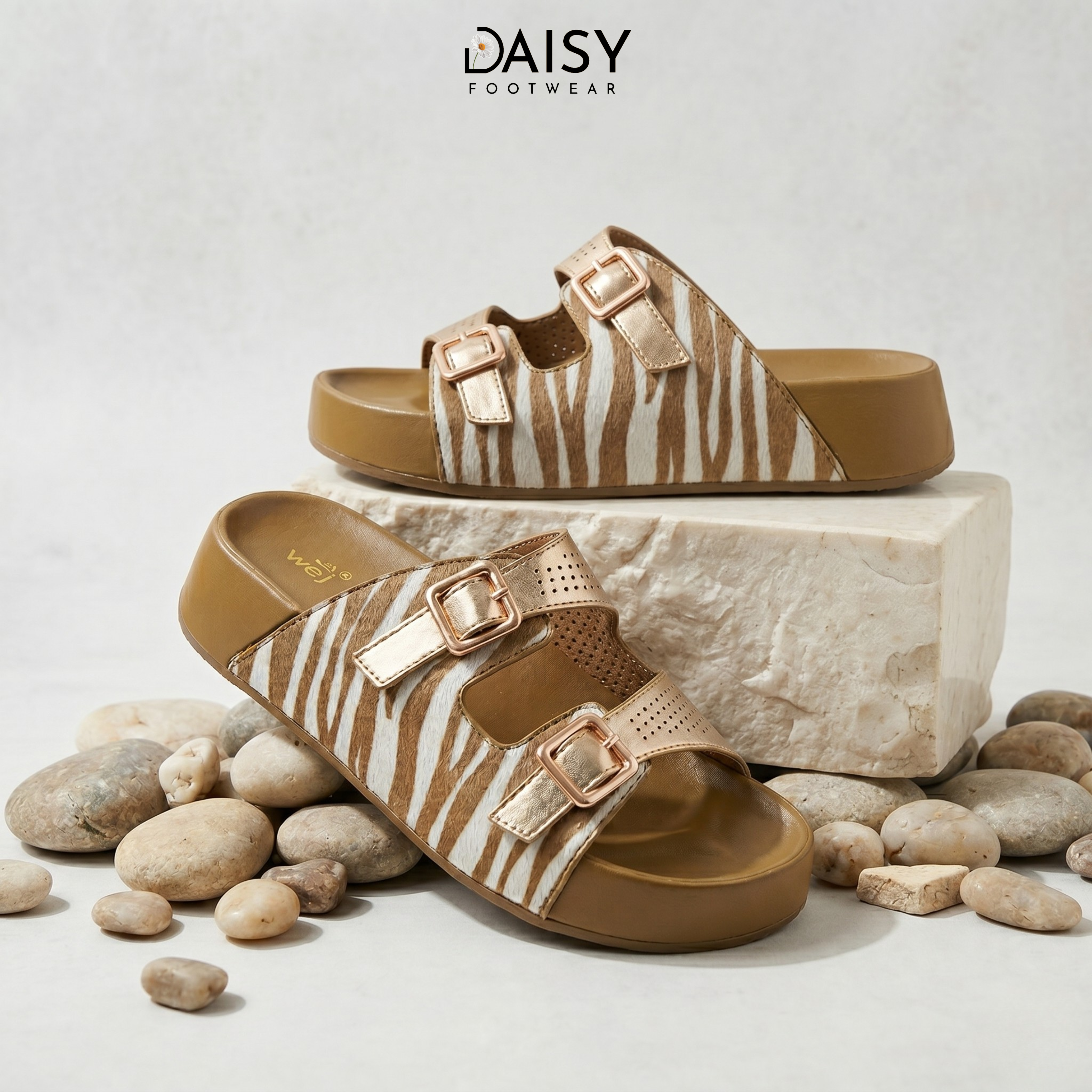 Zebra Luxe Gold